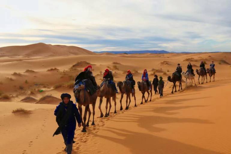 Rota de 7 dias a partir de Fez atravessando o deserto do Saara ate Marraquexe