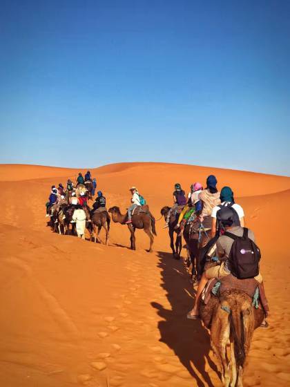 Excursão de 2 dias a partir de Ouarzazate para o deserto do Saara
